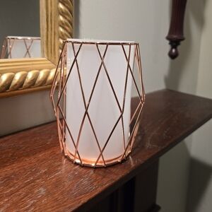 Scentsy Rose Gold & White Wax Warmer *NEW*